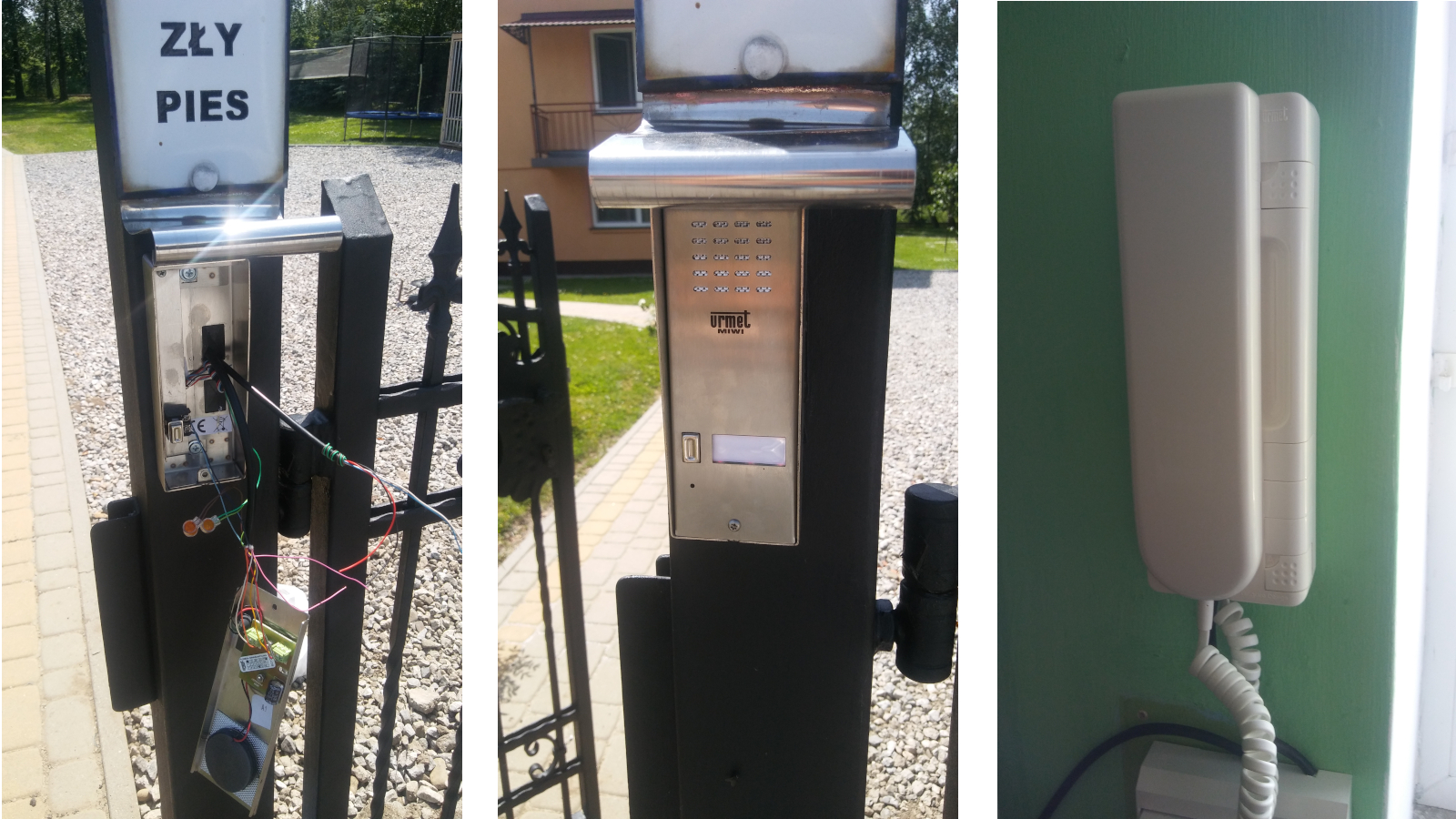 Montaż domofonu MIWI Urmet